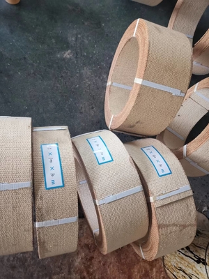 Rolo de revestimento de travão de resina de melamina resistente ao óleo Rolo de almofada de travão tecido em cores amarelo-marrom preto